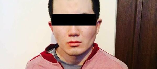 Подозреваемый в убийстве милиционера в Бишкеке - Sputnik Кыргызстан