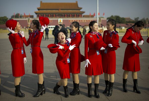Церемония закрытия 19-го съезда Коммунистической партии в Пекине - Sputnik Кыргызстан