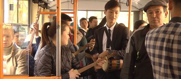 Дети просят Атамбаева и Назарбаева помириться — флешмоб в Бишкеке - Sputnik Кыргызстан