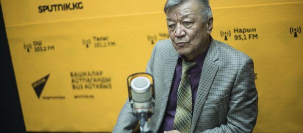 Директор Института сейсмологии Национальной академии наук КР Канатбек Абдрахматов Директор Института сейсмологии Национальной академии наук КР Канатбек Абдрахматов - Sputnik Кыргызстан