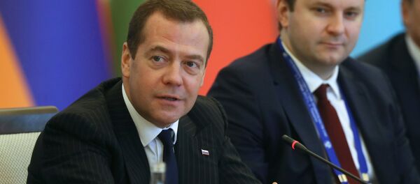 Премьер-министр РФ Д. Медведев принял участие в заседании Совета глав правительств СНГ - Sputnik Кыргызстан