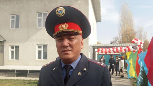 Зампредседатель Ошской областной милиции Санжар Ибраимов - Sputnik Кыргызстан