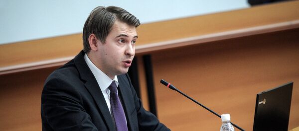 Исполняющий обязанности премьер-министра Артем Новиков. Архивное фото - Sputnik Кыргызстан