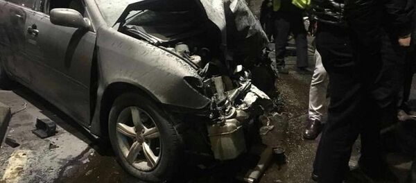 ДТП по проспекту Чингиза Айтматова в Бишкеке - Sputnik Кыргызстан