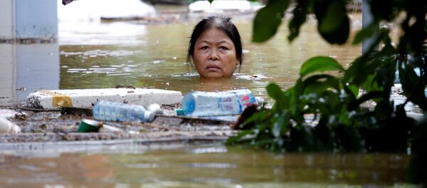 Последствия тайфуна Дамри в Вьетнаме - Sputnik Кыргызстан