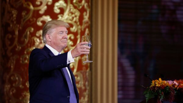 Визит президента США Дональда Трампа в Китай - Sputnik Кыргызстан