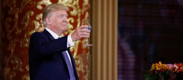 Визит президента США Дональда Трампа в Китай - Sputnik Кыргызстан