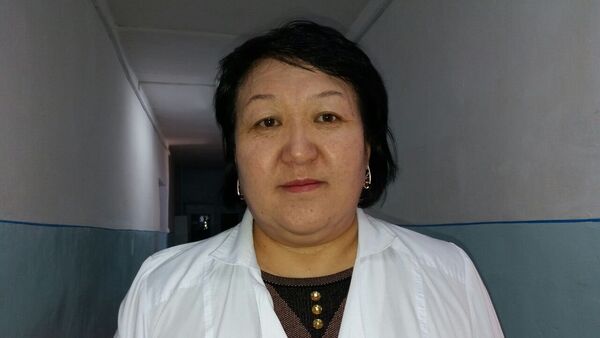 Заведующий Нарынской районной семейной медицины Сыяпат Сырдыбаева - Sputnik Кыргызстан