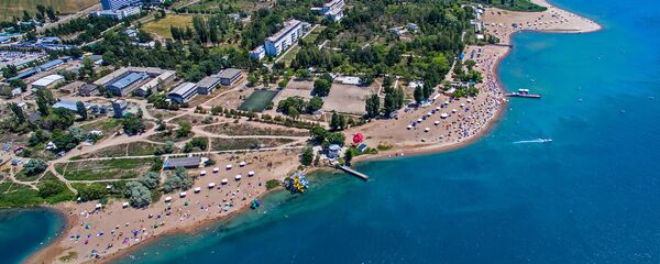 Озеро Иссык-Куль в Кыргызстане - Sputnik Кыргызстан