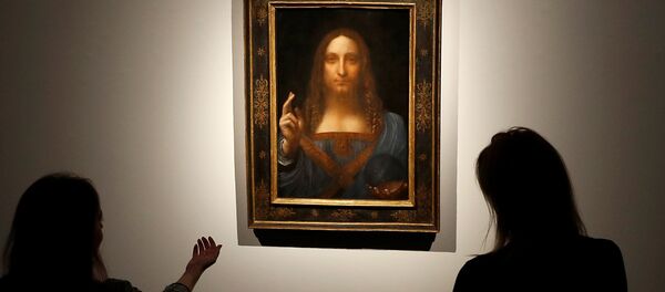 Картина Леонарда да Винчи Спаситель мира - Sputnik Кыргызстан