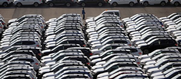 Экспорт автомобилей в Йокогаме, Япония - Sputnik Кыргызстан