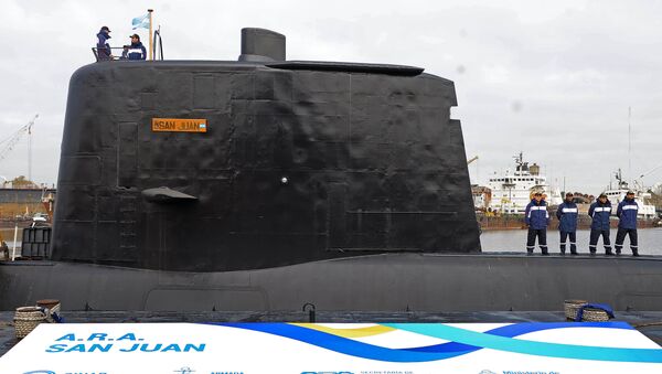 Подводная лодка ARA San Juan в Буэнос-Айресе - Sputnik Кыргызстан