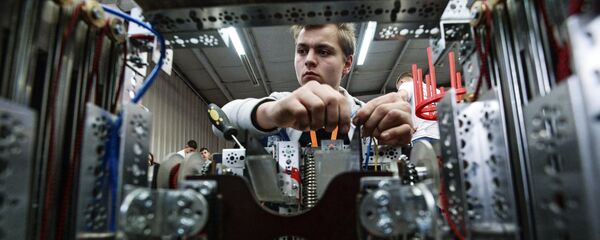 Фестиваль робототехники РобоСиб-2016 в Иркутске - Sputnik Кыргызстан