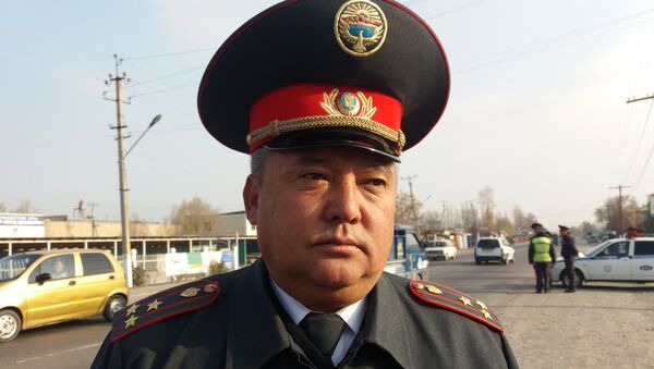 Ош облустук Кайгуул милиция башкармалыгынын башчысы Шаирбек Шакиров - Sputnik Кыргызстан