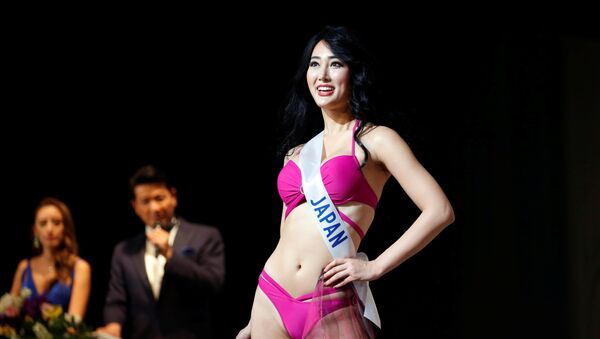 Токиодогу Miss International сулуулар сынагында Япониянын атынан чыккан Натцуки Цуцуи - Sputnik Кыргызстан