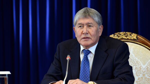 Итоговая пресс-конференция Алмазбека Атамбаева - Sputnik Кыргызстан