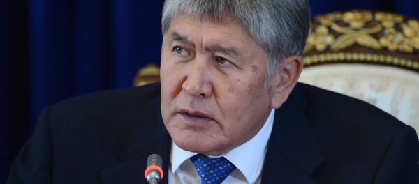 Итоговая пресс-конференция Алмазбека Атамбаева - Sputnik Кыргызстан