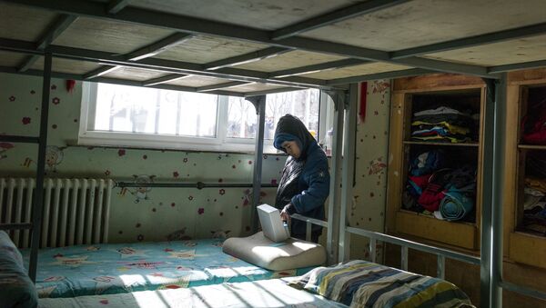 Воспитанник одного из детских домов. Архивное фото - Sputnik Кыргызстан