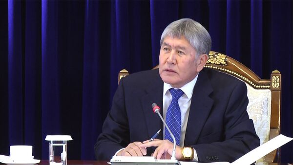 Атамбаев рассказал, что его пугает в вопросе о ледниках — видео - Sputnik Кыргызстан