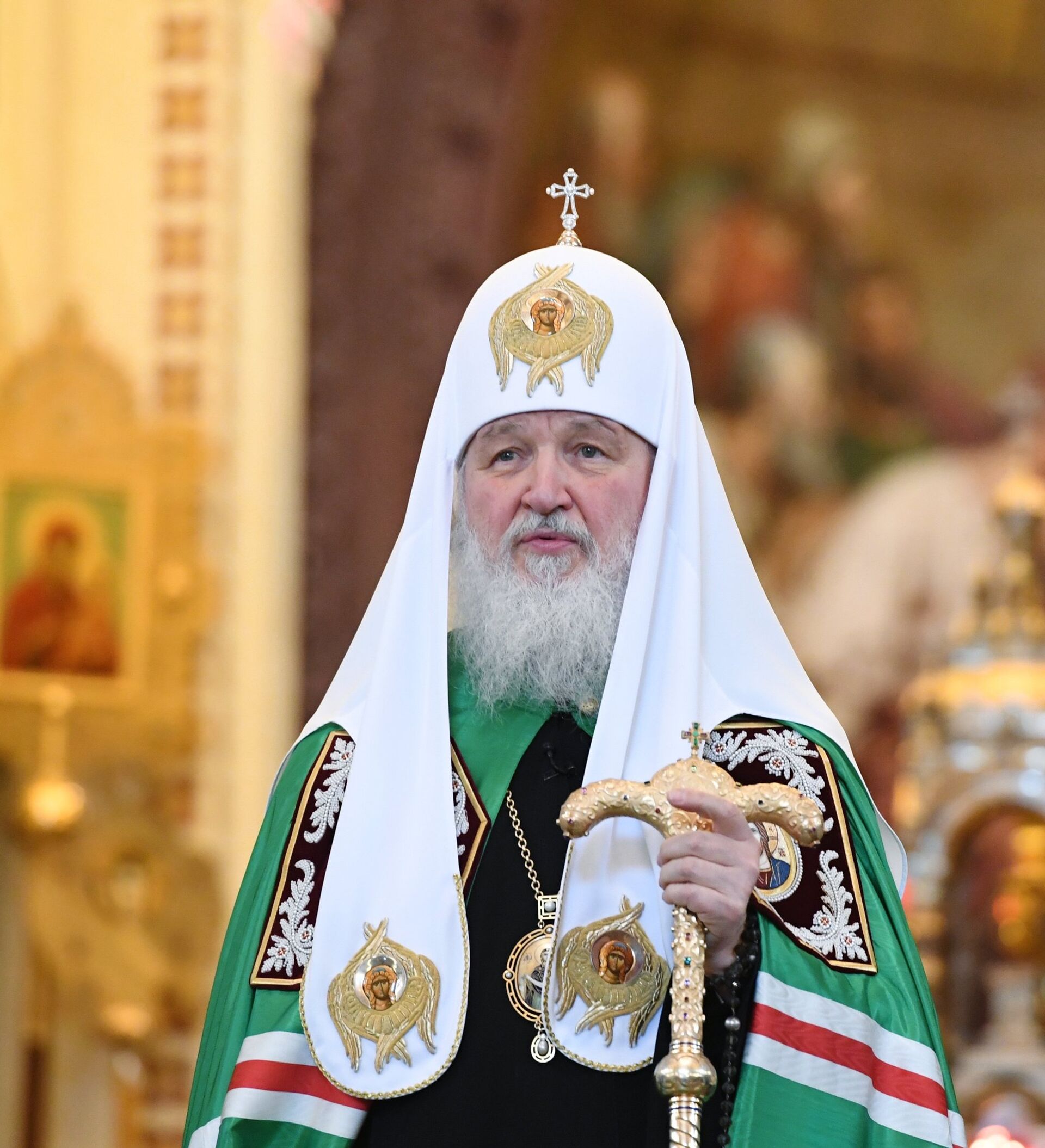 Патриарх Кирилл образ на иконе