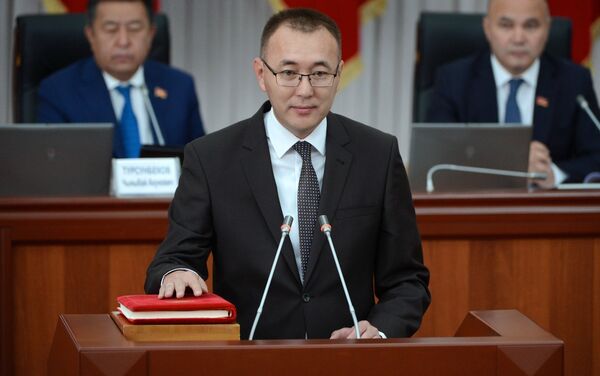 Вице-премьер-министр Толкунбек Абдыгулов ранее занимал должность первого замглавы правительства - Sputnik Кыргызстан
