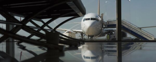 Самолет в в международном аэропорту Манас. Архивное фото - Sputnik Кыргызстан