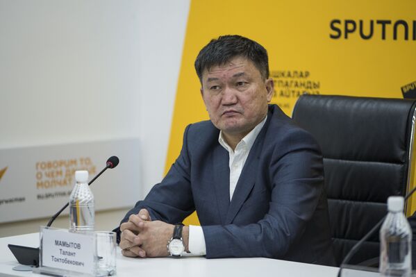 Вице-президент федерации шахмат КР Талант Мамытов - Sputnik Кыргызстан