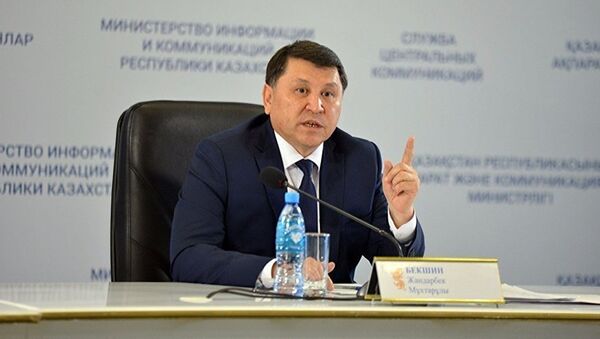 Председатель комитета охраны общественного здоровья Министерства здравоохранения Казахстана Жандарбек Бекшин - Sputnik Кыргызстан