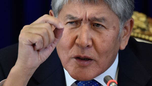 Итоговая пресс-конференция Алмазбека Атамбаева - Sputnik Кыргызстан