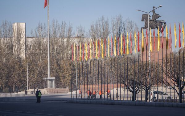 Сегодня будет проводиться репетиция инаугурации избранного президента Сооронбая Жээнбекова. Сама церемония пройдет в пятницу, 24 ноября. - Sputnik Кыргызстан
