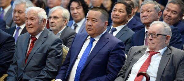 Церемония награждения государственными наградами за вклад в социально-экономическое развитие КР - Sputnik Кыргызстан