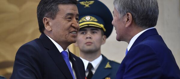 Торжественная церемония официального вступления Сооронбая Жээнбекова в должность президента КР - Sputnik Кыргызстан