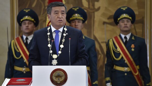 Инаугурация избранного президента КР Сооронбая Жээнбекова - Sputnik Кыргызстан
