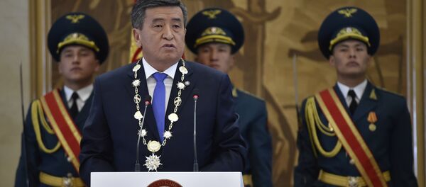 Инаугурация избранного президента КР Сооронбая Жээнбекова - Sputnik Кыргызстан