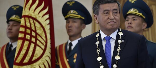 Инаугурация избранного президента КР Сооронбая Жээнбекова - Sputnik Кыргызстан