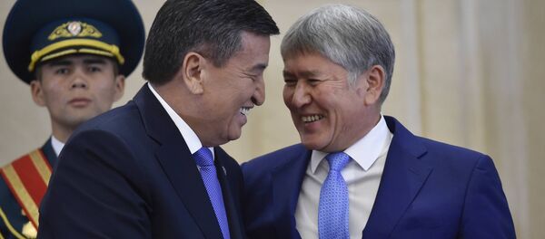 Торжественная церемония официального вступления Сооронбая Жээнбекова в должность президента КР - Sputnik Кыргызстан