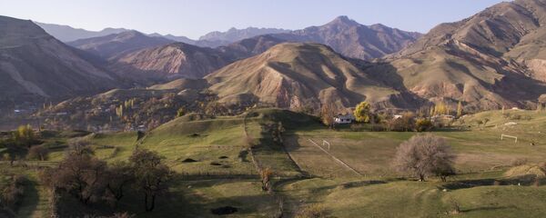 Отделённое село в Джалал-Абадской области. Архивное фото - Sputnik Кыргызстан