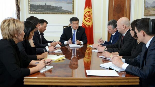 Первое совещание президента Сооронбая Жээнбекова с руководством Аппарата - Sputnik Кыргызстан
