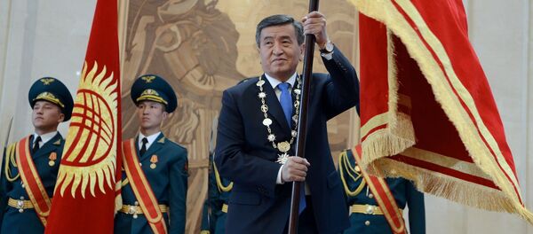 Кыргызстандын президенти Сооронбай Жээнбеков. Архив - Sputnik Кыргызстан