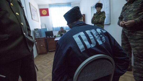 Заключенный в исправительной колонии. Архивное фото - Sputnik Кыргызстан