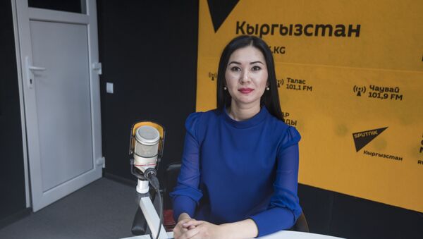 Диктор Аина Исакова - Sputnik Кыргызстан