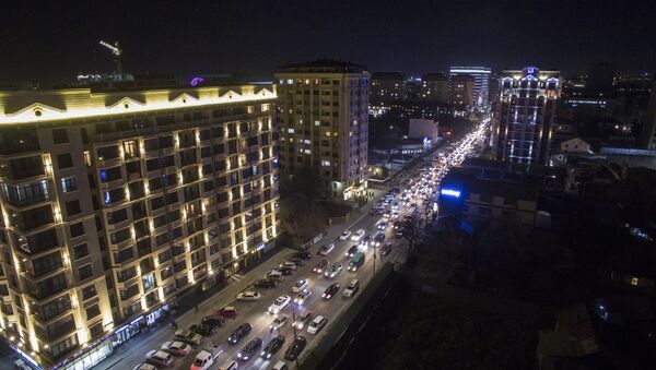 Автомобильный затор в день черной пятницы в Бишкеке - Sputnik Кыргызстан
