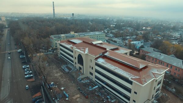 Новая больница в Бишкеке — видео с дрона - Sputnik Кыргызстан