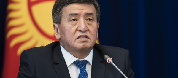 Премьер-министр Сооронбай Жээнбеков. Архив - Sputnik Кыргызстан