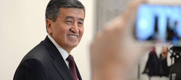 Кыргызстандын президенти Сооронбай Жээнбеков - Sputnik Кыргызстан