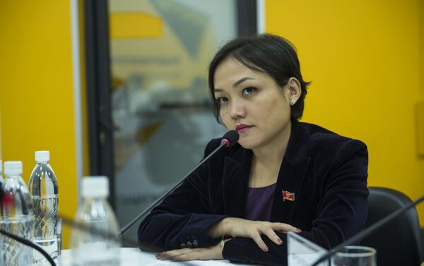 Депутат Аида Касымалиева - Sputnik Кыргызстан