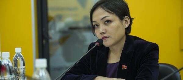 Депутат Жогорку Кенеша Аида Касымалиева - Sputnik Кыргызстан