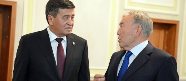 Рабочий визит президента КР Сооронбая Жээнбекова в Беларусь - Sputnik Кыргызстан