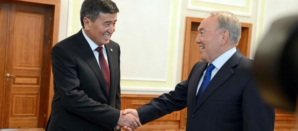 Рабочий визит президента КР Сооронбая Жээнбекова в Беларусь - Sputnik Кыргызстан