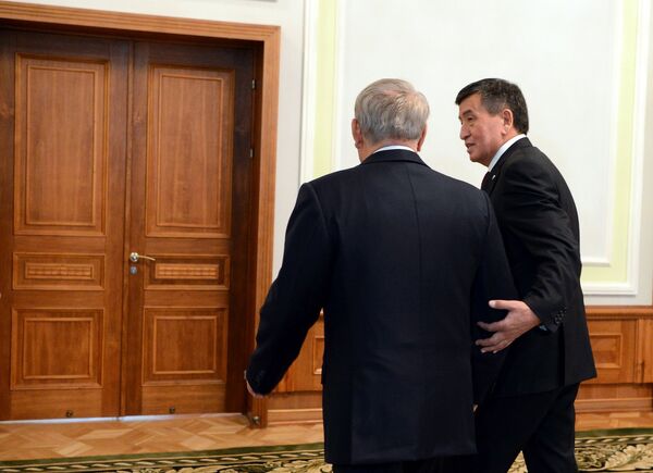 Рабочий визит президента КР Сооронбая Жээнбекова в Беларусь - Sputnik Кыргызстан